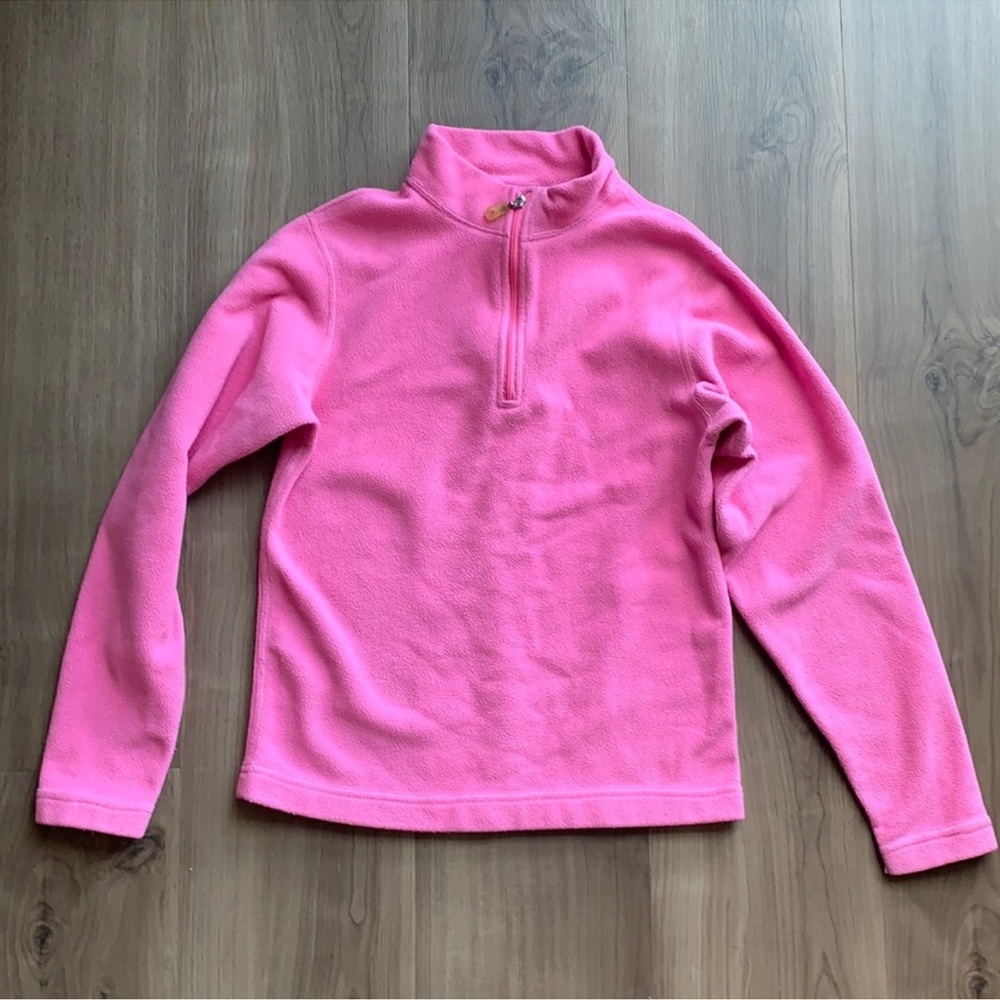 Obermeyer Kids Pink 1/4 zip Fleece